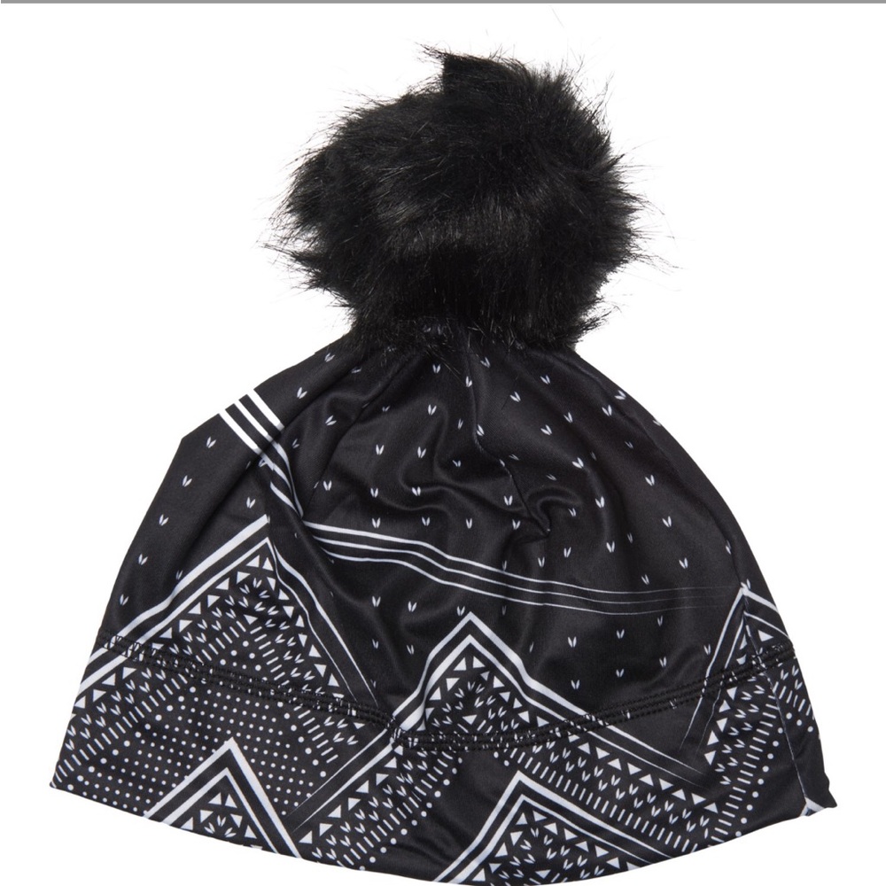 Krimson Klover Skier Ski Lift Detachable Pompom Beanie Skullcap - Picture 3 of 3